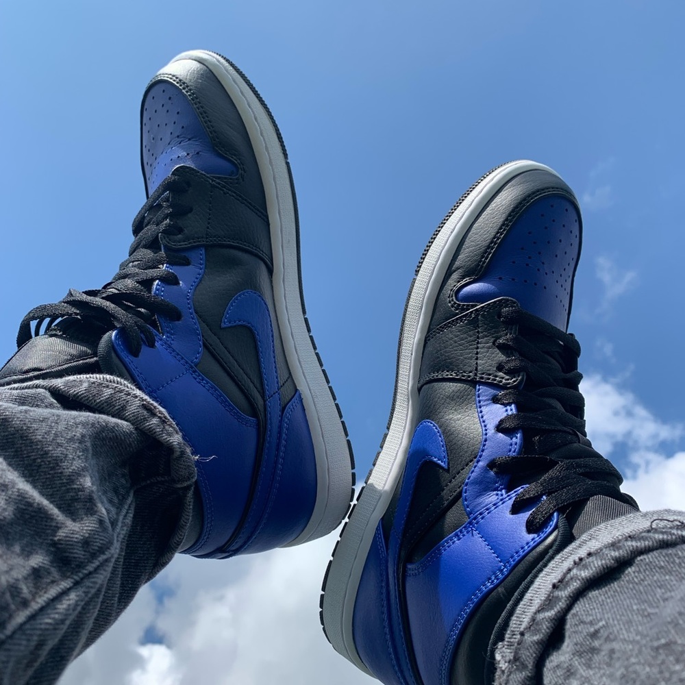 Nike Jordan 1 Mid Royal💙🖤